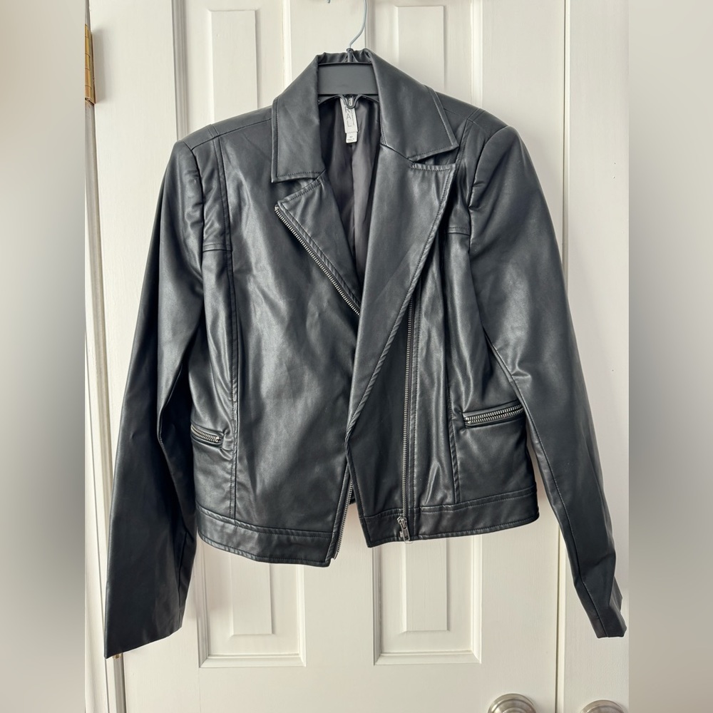 Mural Faux Leather Moto Jacket from Nordstrom